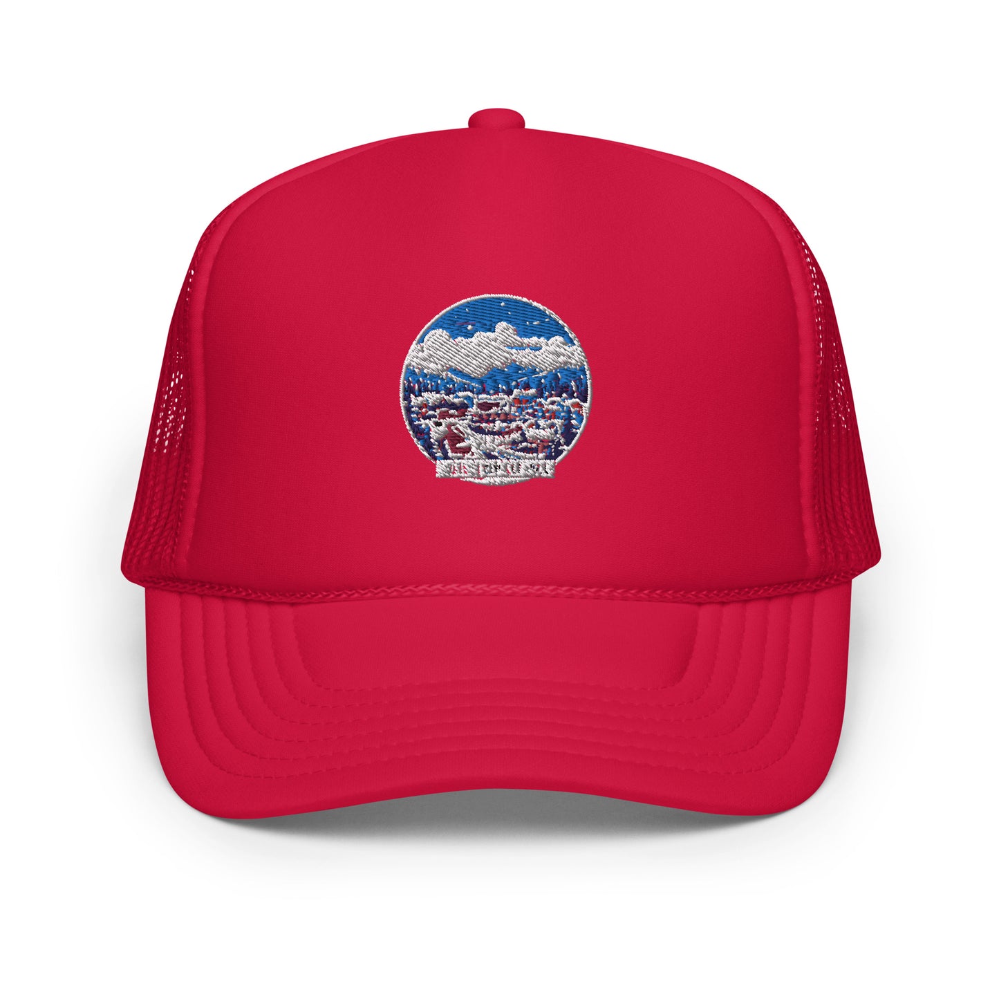 Winter Park Colorado Souvenir Foam trucker hat