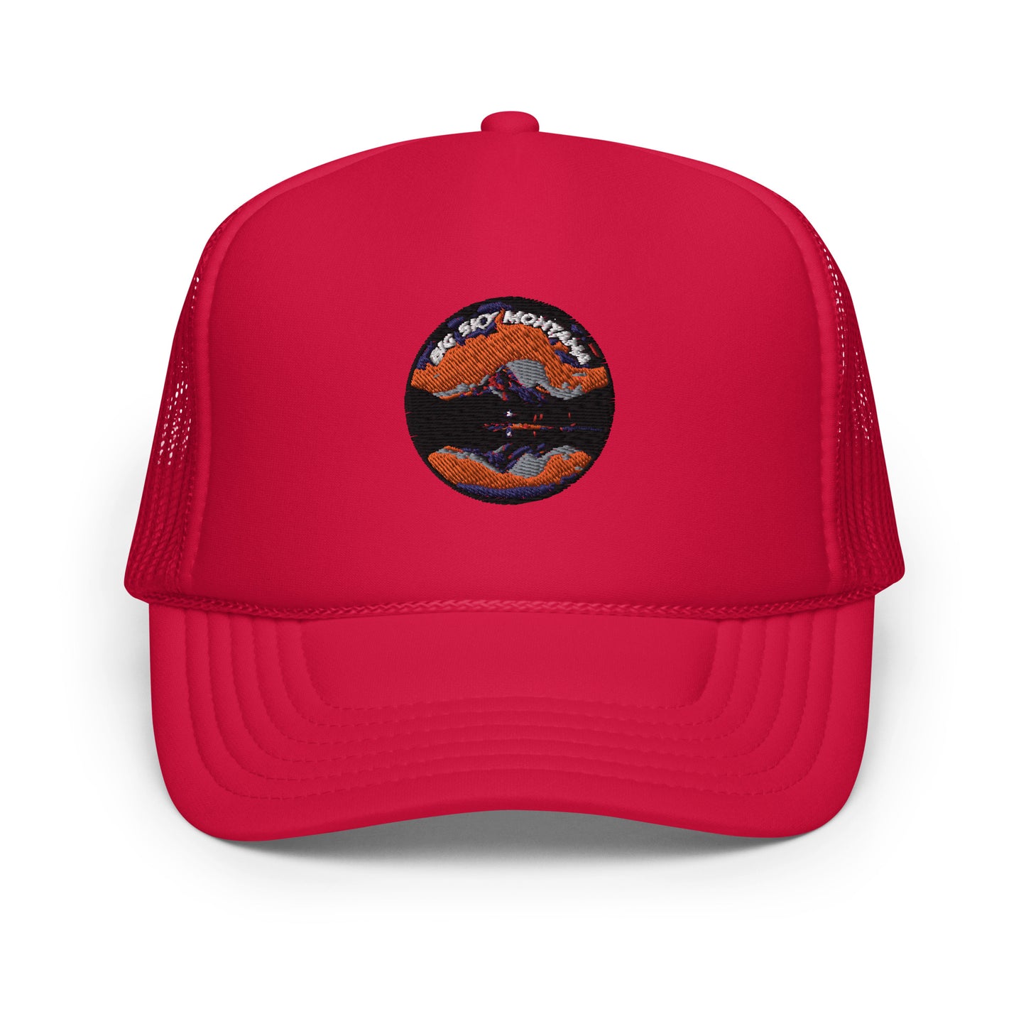 Big Sky Montana Souvenir Foam trucker hat