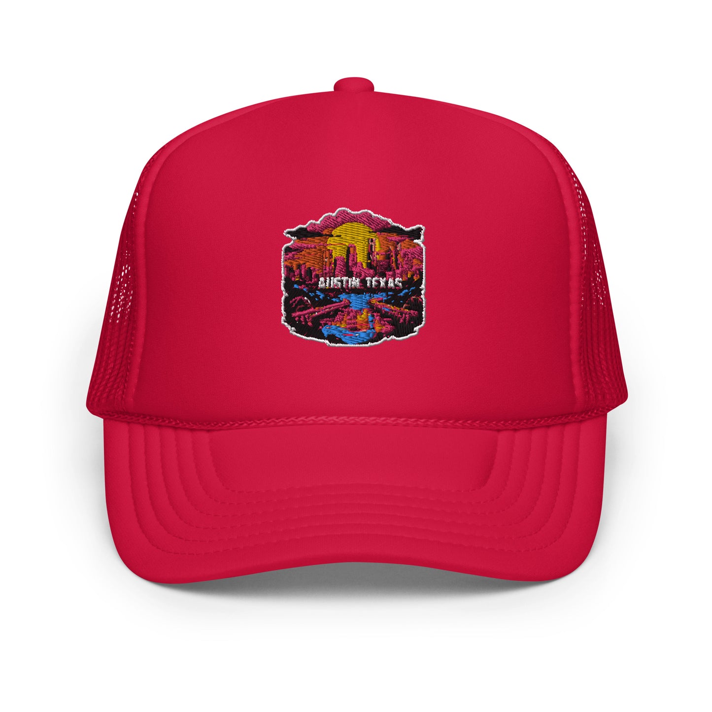 Austin Texas Souvenir Foam trucker hat