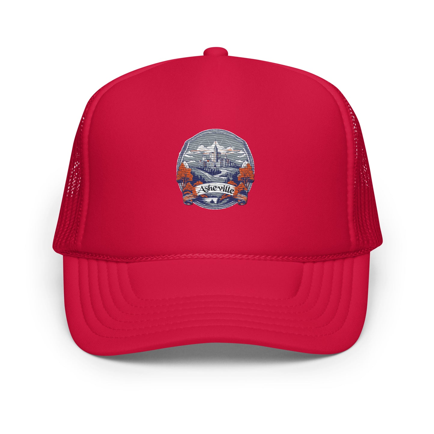 Asheville North Carolina Souvenir Foam trucker hat