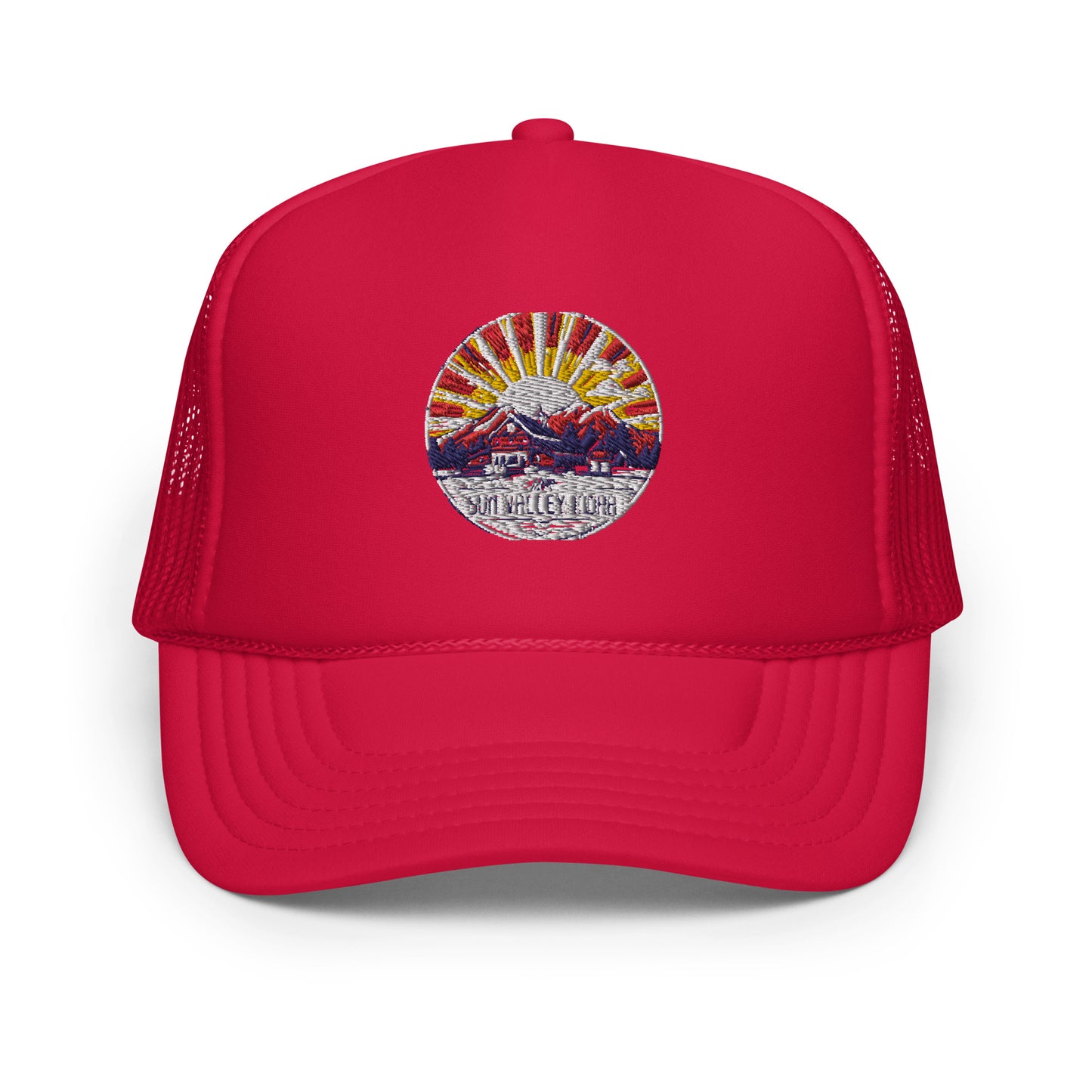 Sun Valley Idaho Souvenir Foam trucker hat