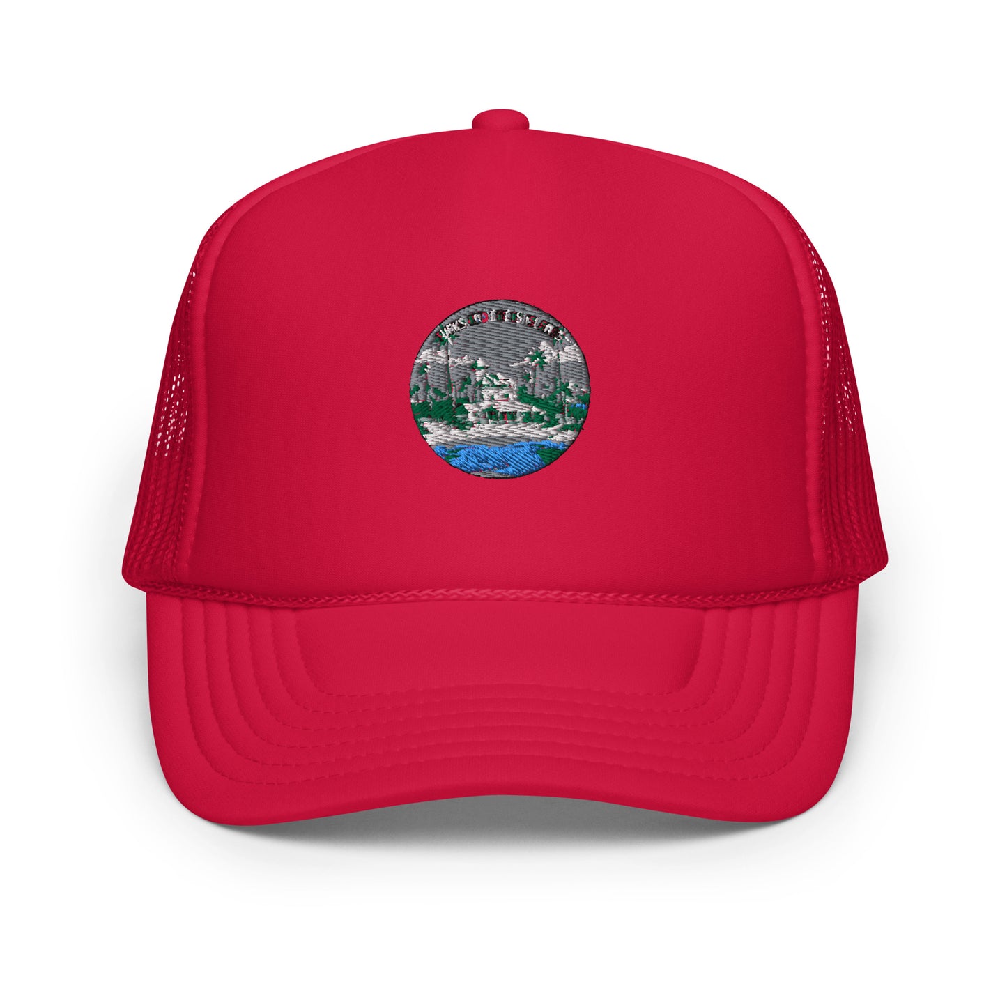 Turks and Caicos Islands Souvenir Foam trucker hat