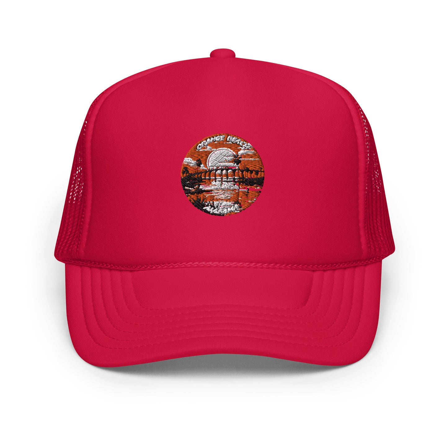 Orange Beach Alabama Souvenir Foam trucker hat