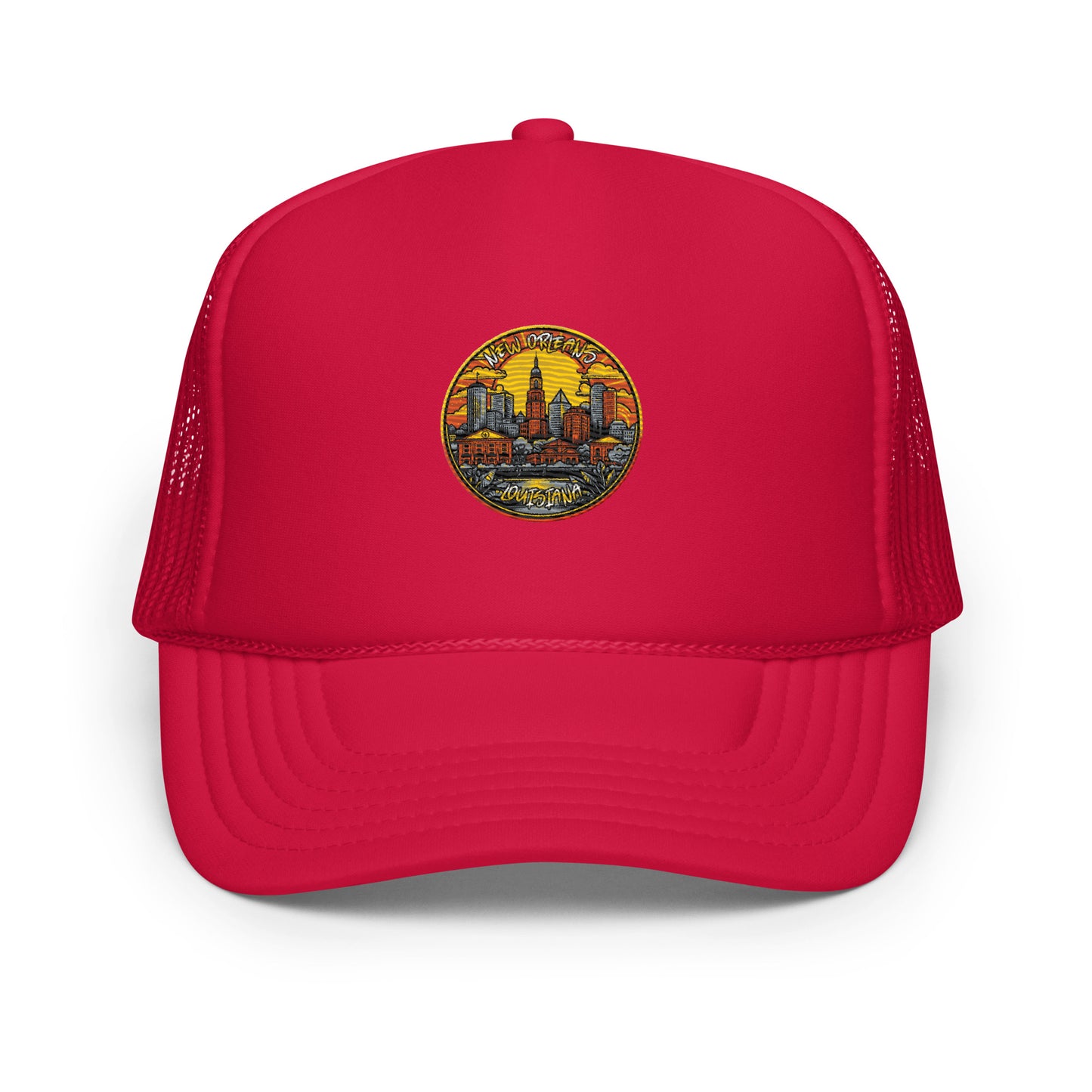 New Orleans Louisiana Souvenirc Foam trucker hat