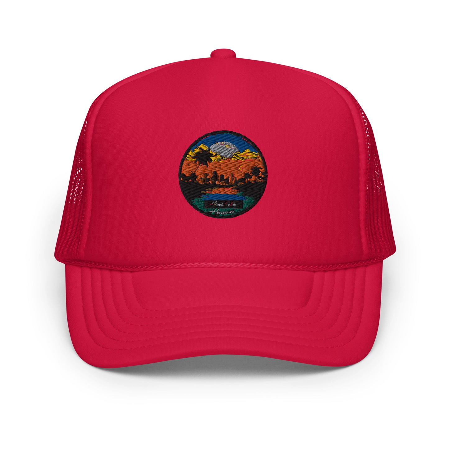 Honolulu Hawaii Souvenir Foam trucker hat