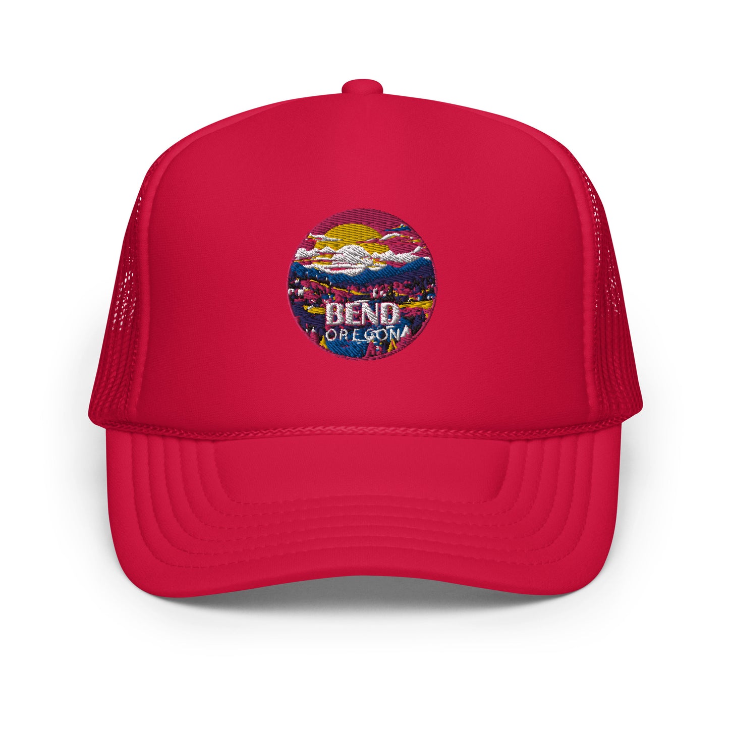 Bend Oregon Souvenir Foam trucker hat