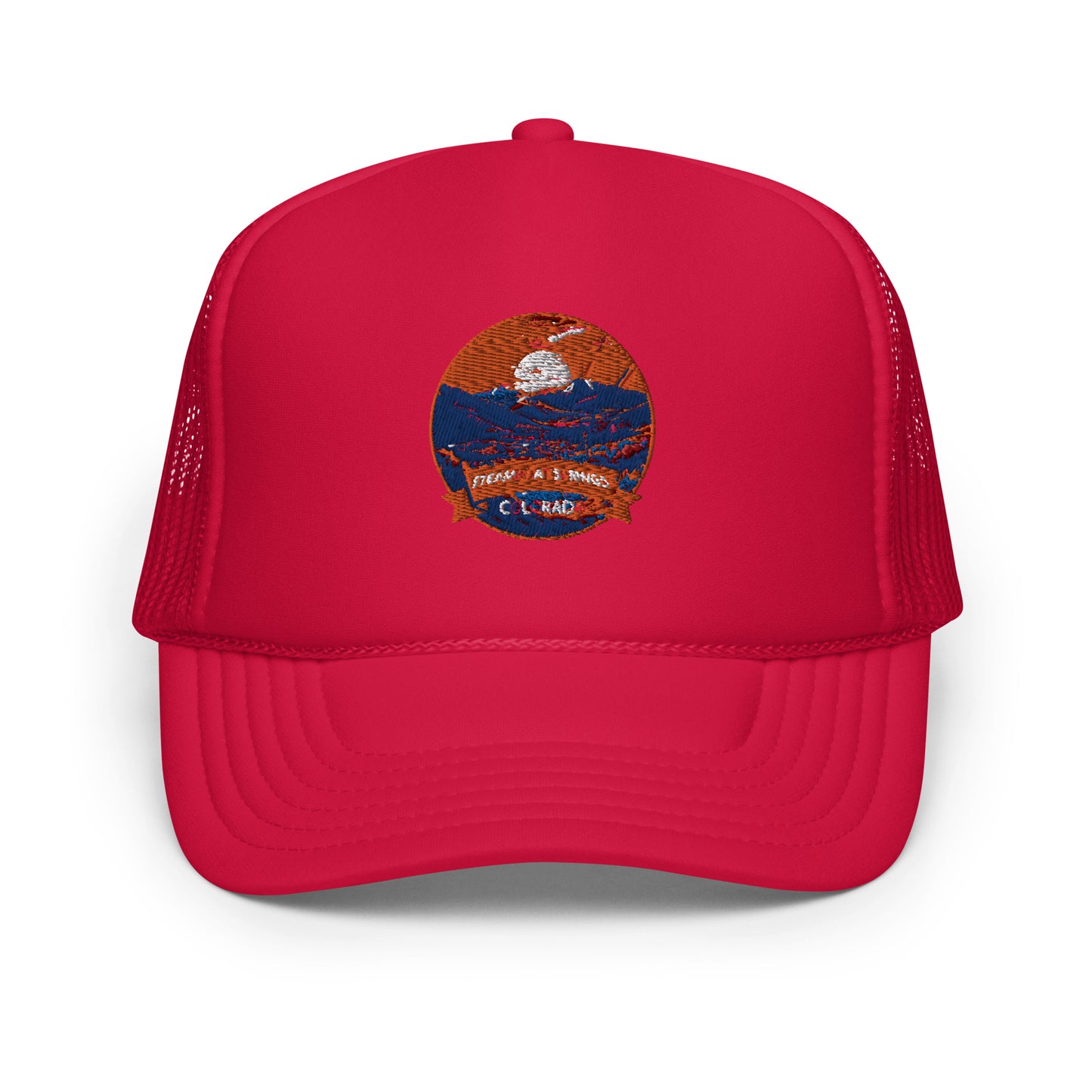 Steamboat Springs Colorado Souvenir Foam trucker hat