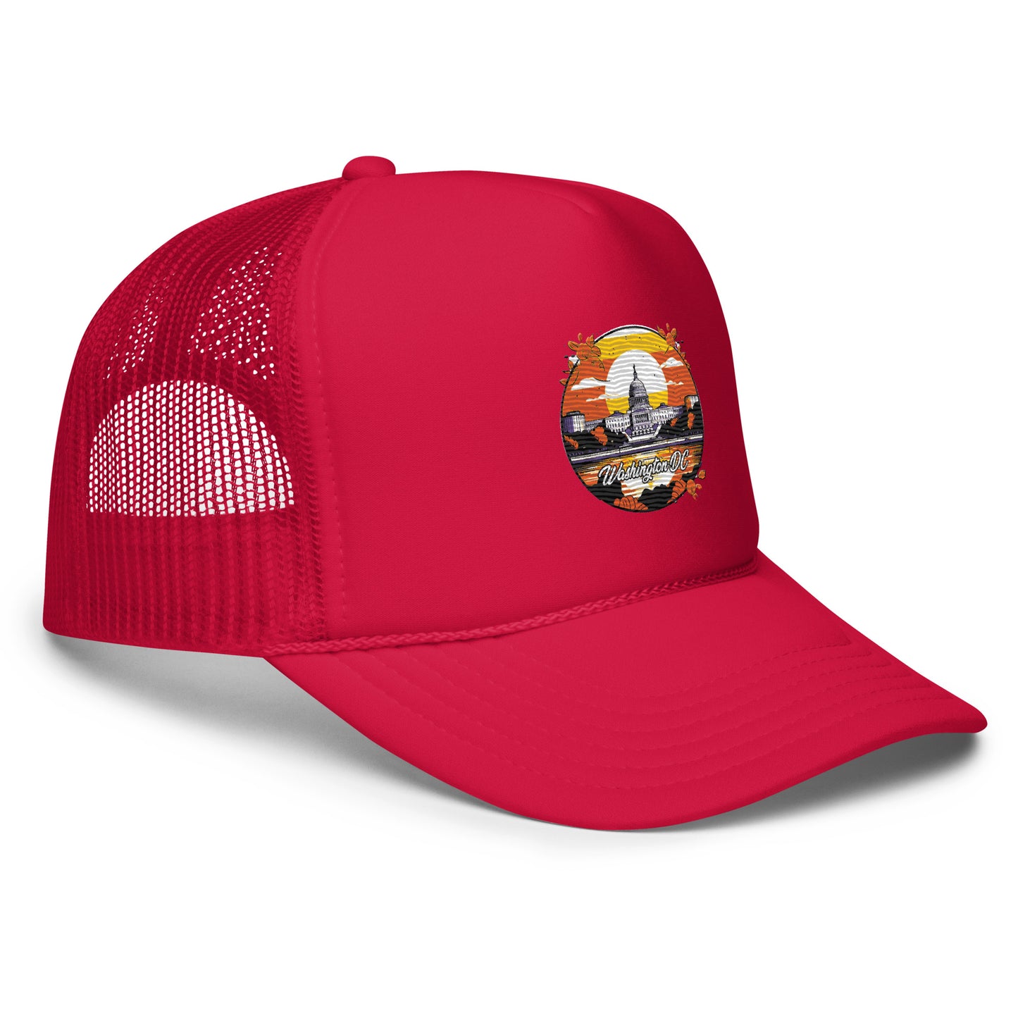 Washington DC Souvenir Foam trucker hat