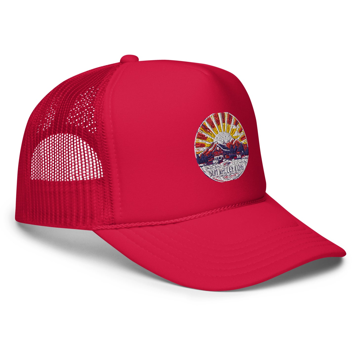 Sun Valley Idaho Souvenir Foam trucker hat