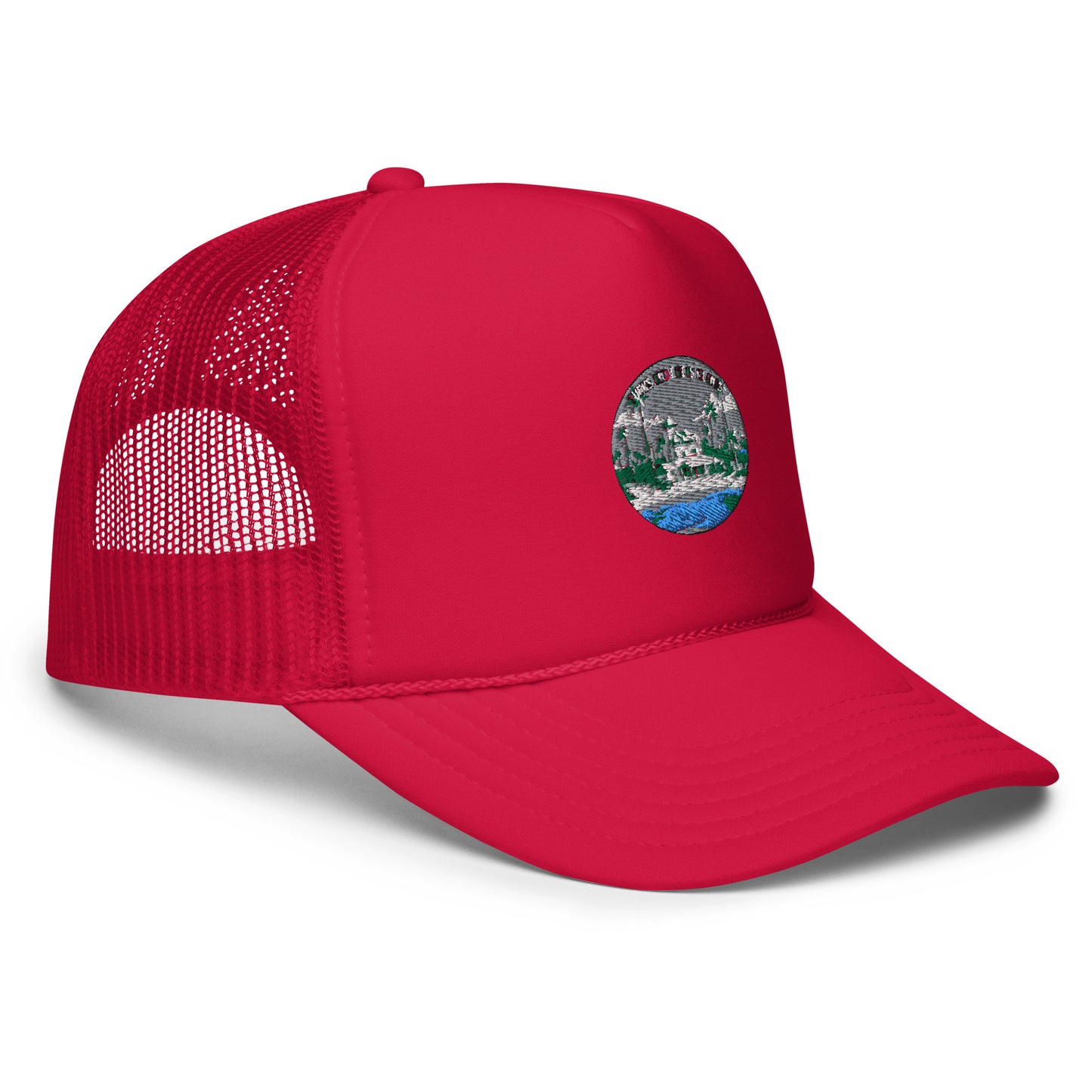 Turks and Caicos Islands Souvenir Foam trucker hat