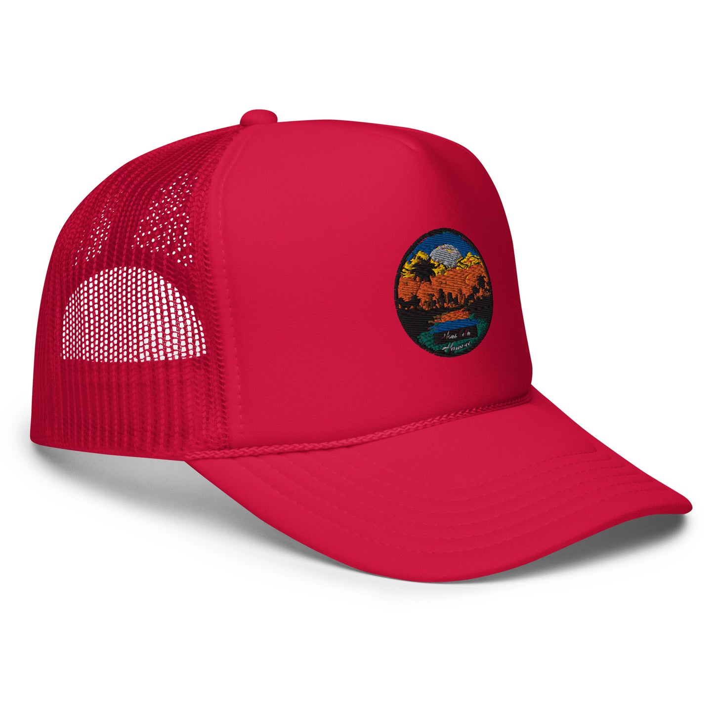 Honolulu Hawaii Souvenir Foam trucker hat