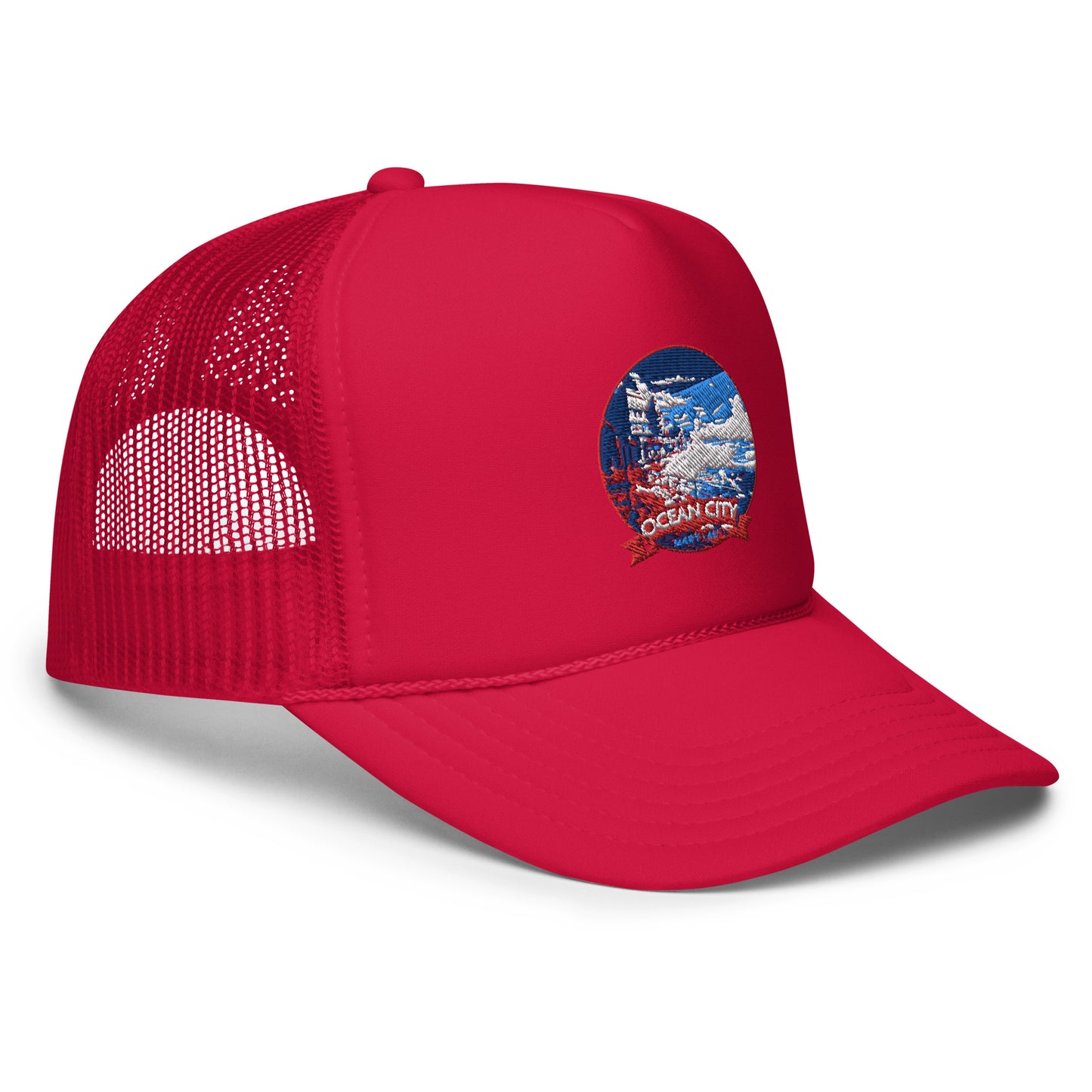 Ocean City Maryland Souvenir Foam trucker hat