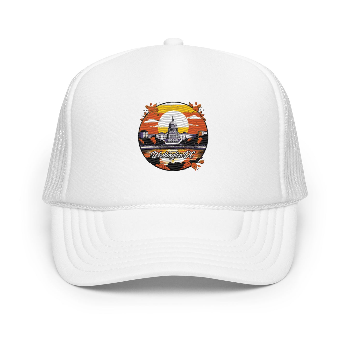 Washington DC Souvenir Foam trucker hat