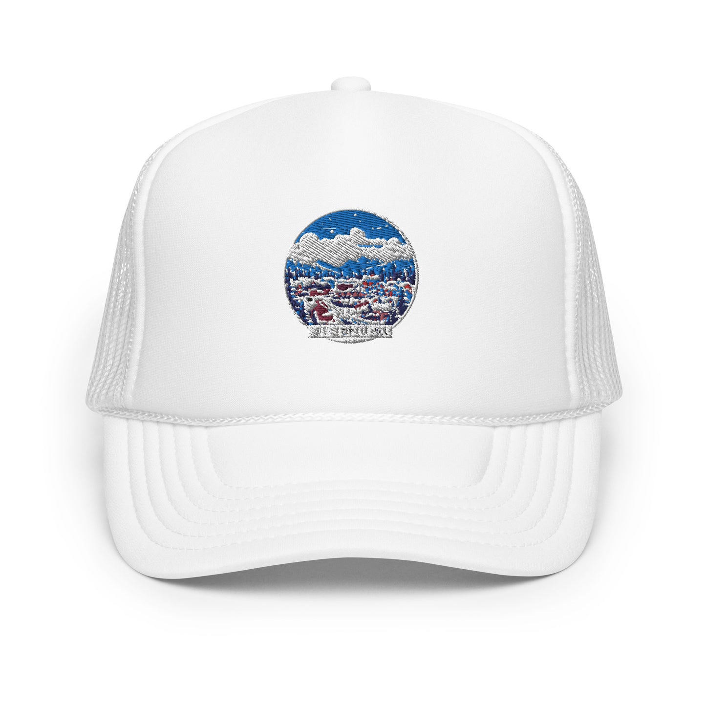 Winter Park Colorado Souvenir Foam trucker hat