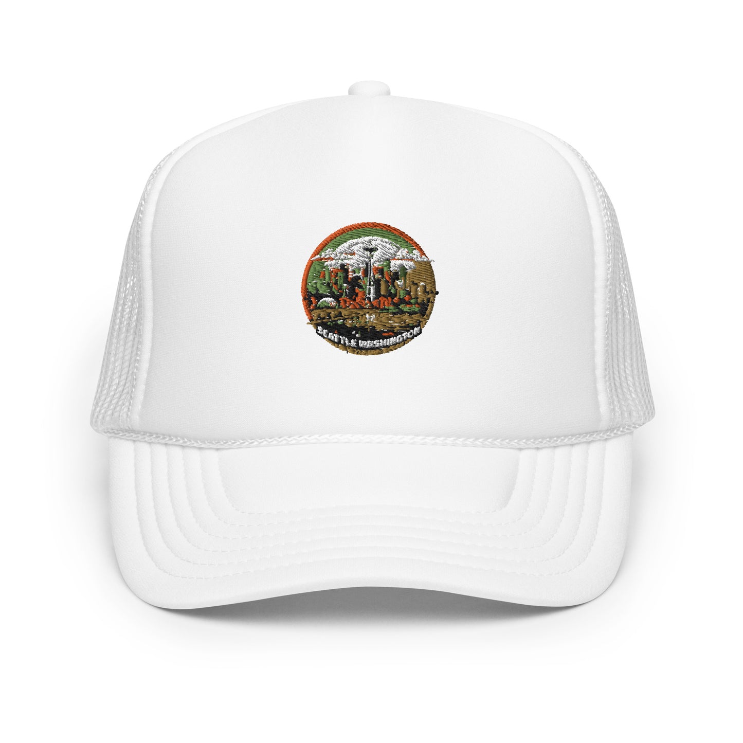 Seattle Washington Souvenir Foam trucker hat