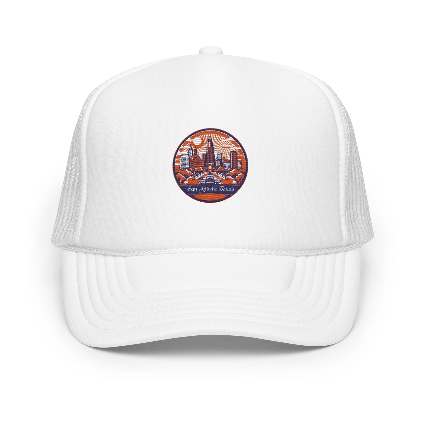 San Antonio Texas Souvenir Foam trucker hat