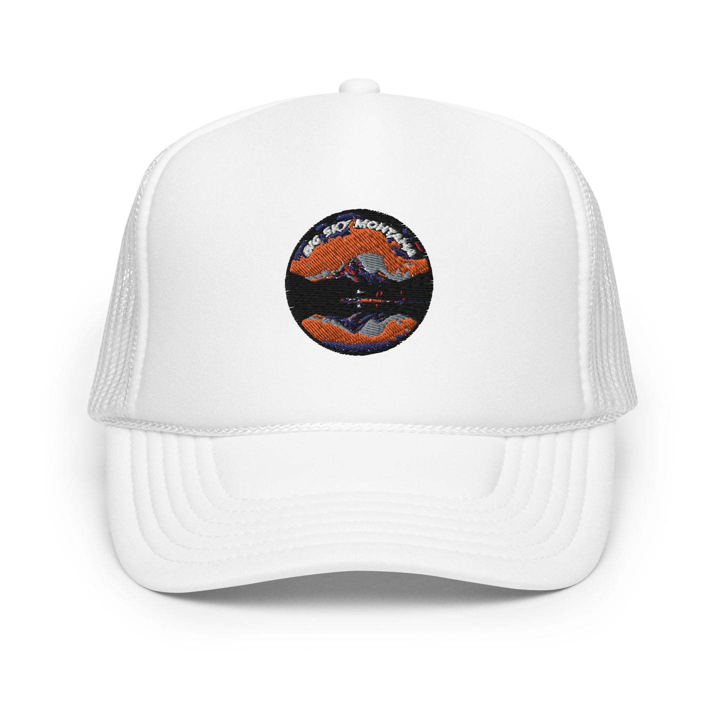 Big Sky Montana Souvenir Foam trucker hat