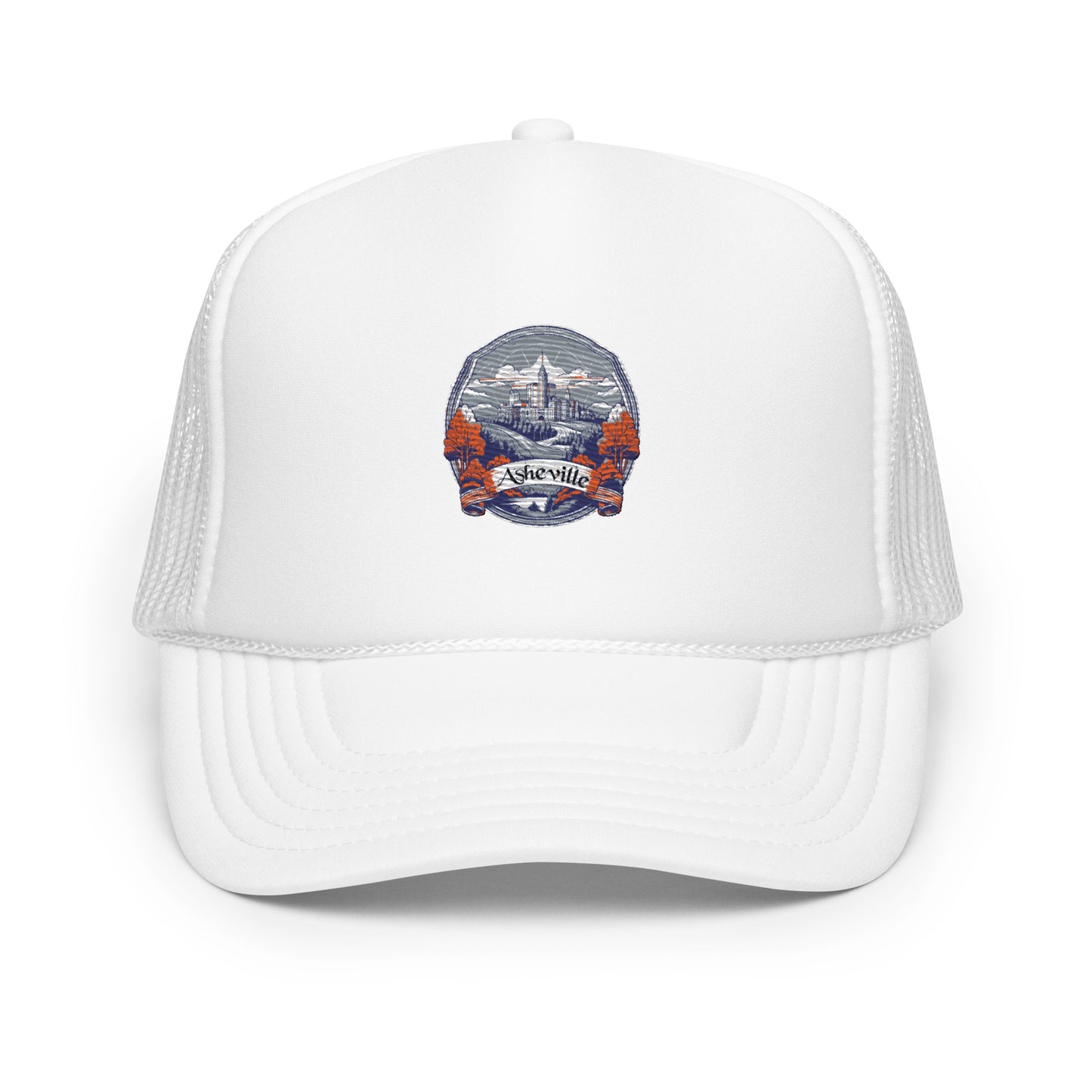 Asheville North Carolina Souvenir Foam trucker hat