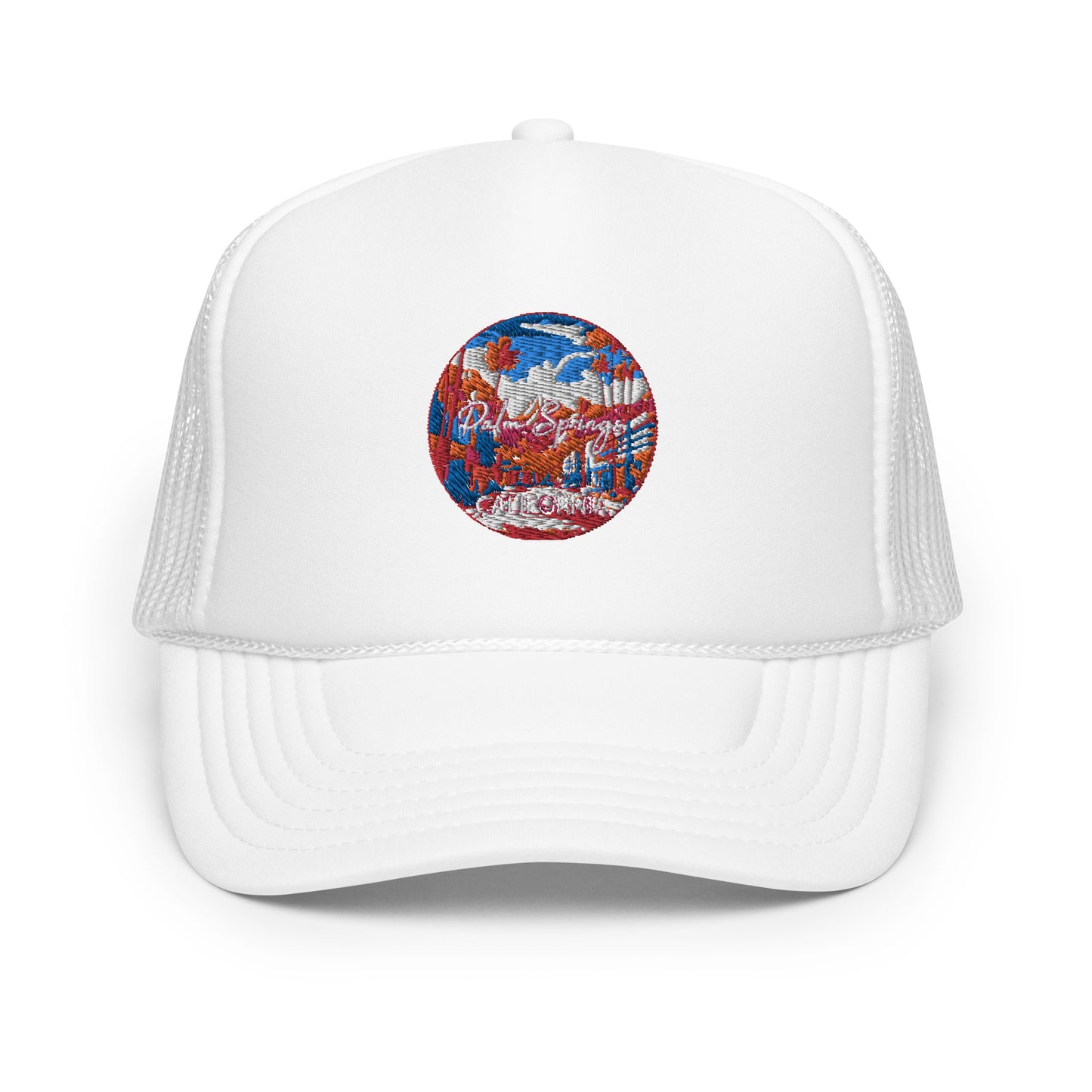 Palm Springs California Souvenir Foam trucker hat