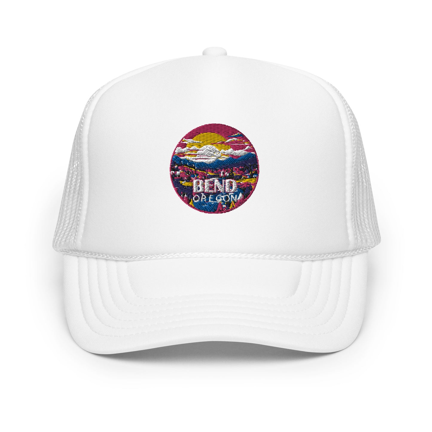 Bend Oregon Souvenir Foam trucker hat