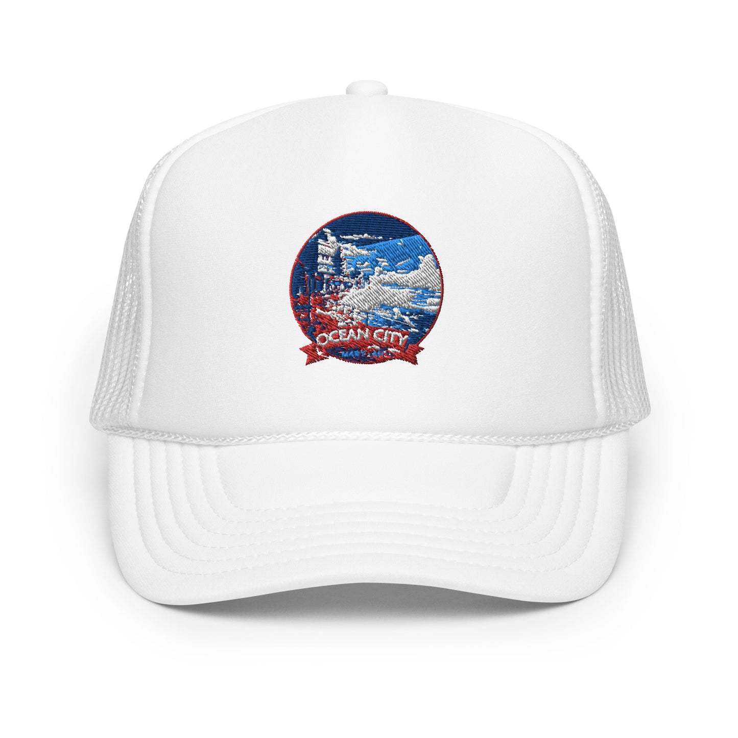 Ocean City Maryland Souvenir Foam trucker hat