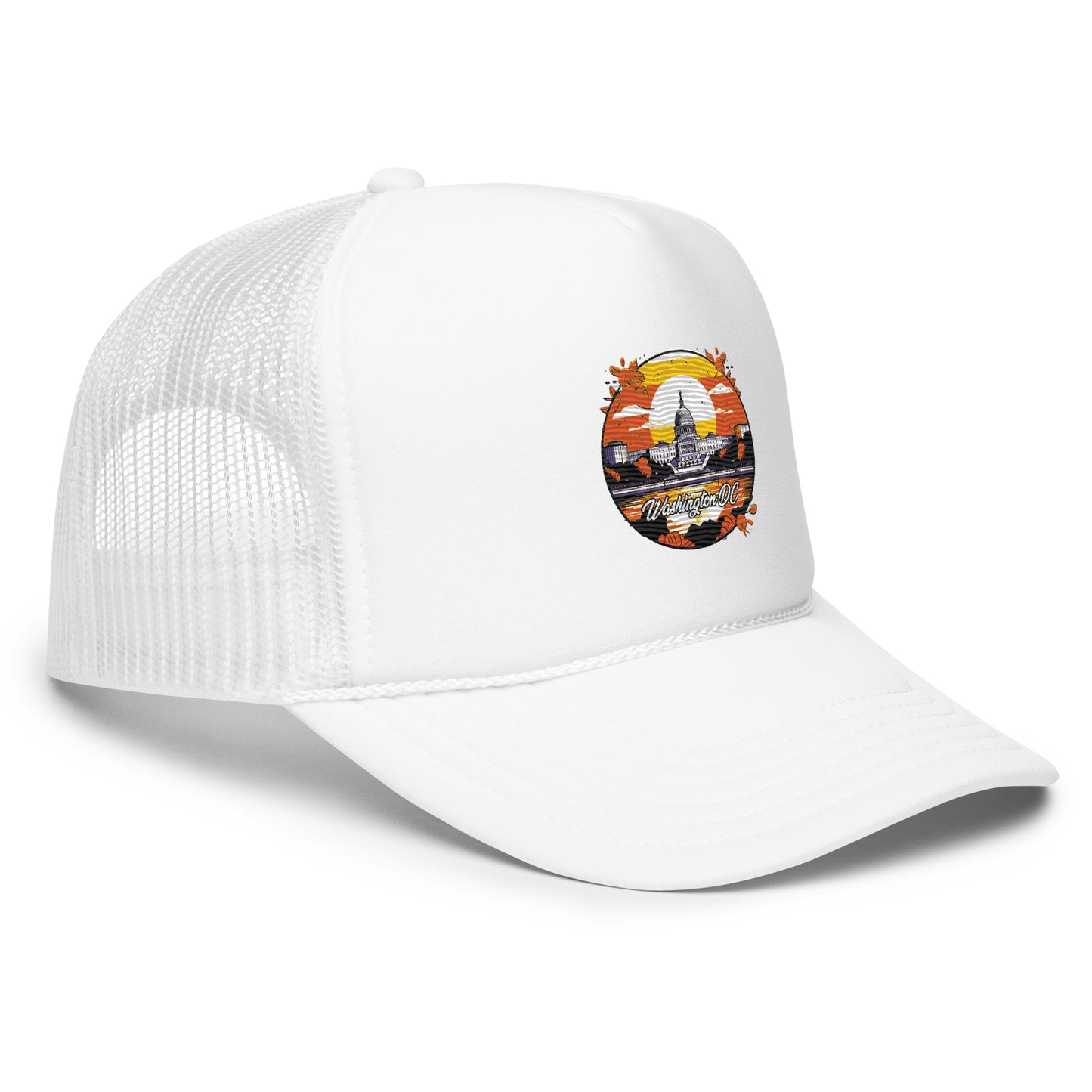 Washington DC Souvenir Foam trucker hat