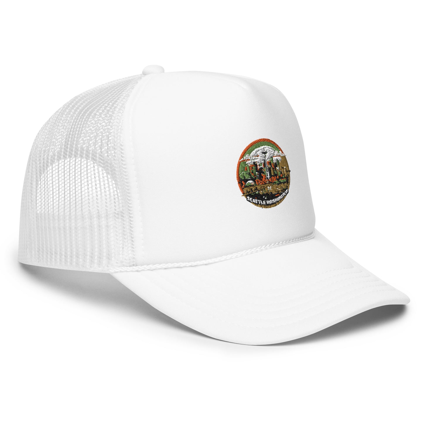 Seattle Washington Souvenir Foam trucker hat