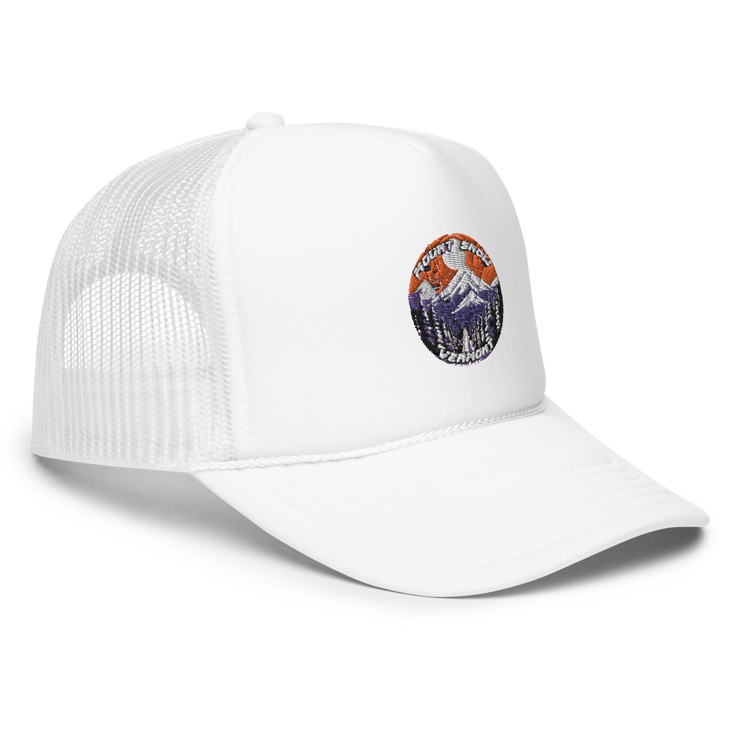 Mount Snow Vermont Souvenir Foam trucker hat