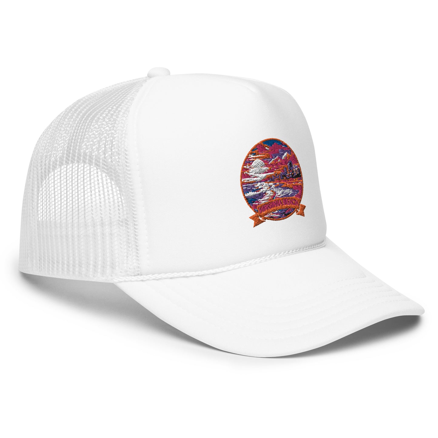 Virginia Beach Virginia Souvenir Foam trucker hat