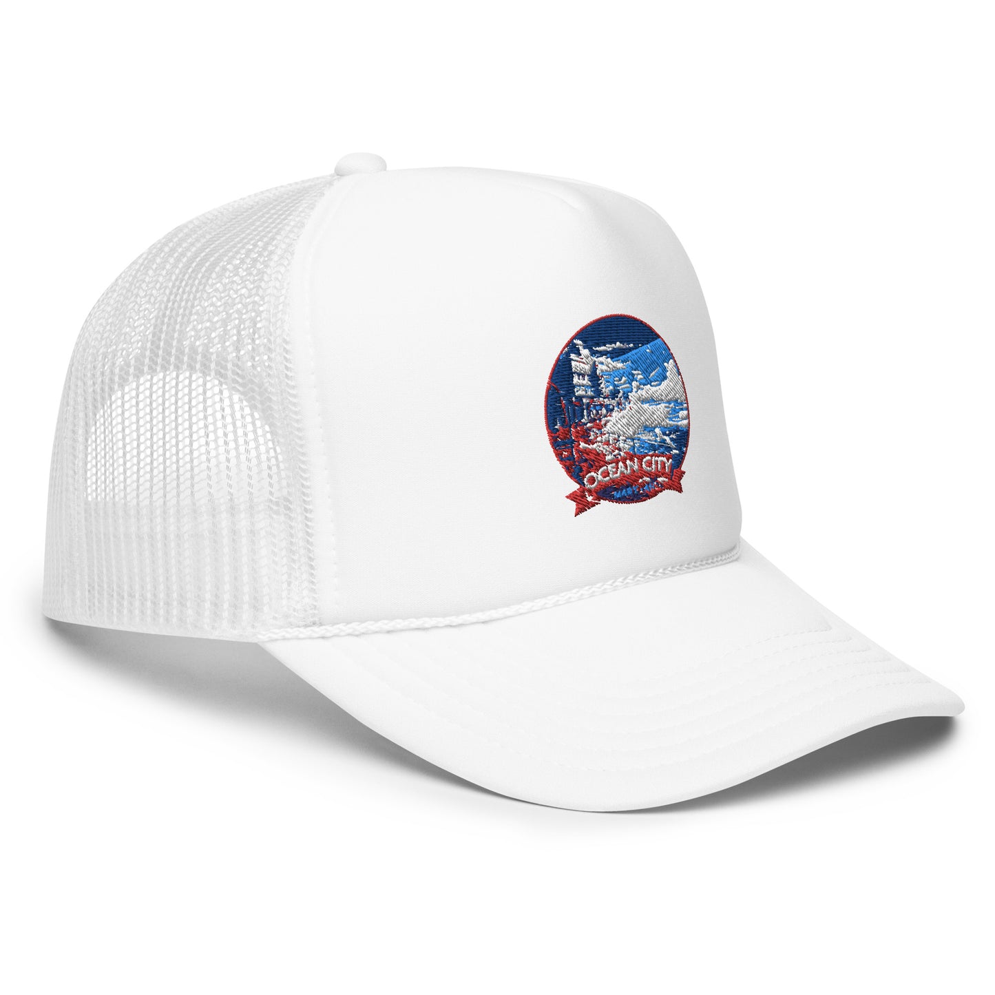 Ocean City Maryland Souvenir Foam trucker hat