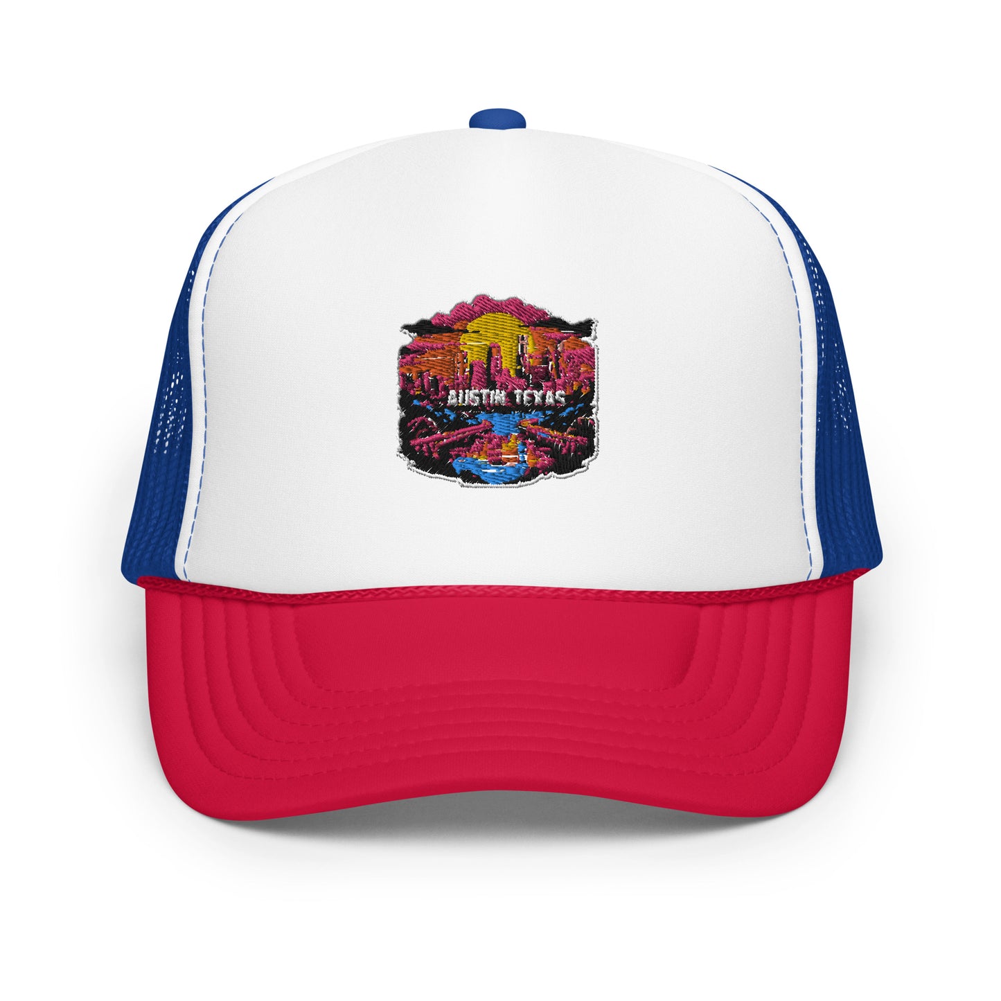 Austin Texas Souvenir Foam trucker hat