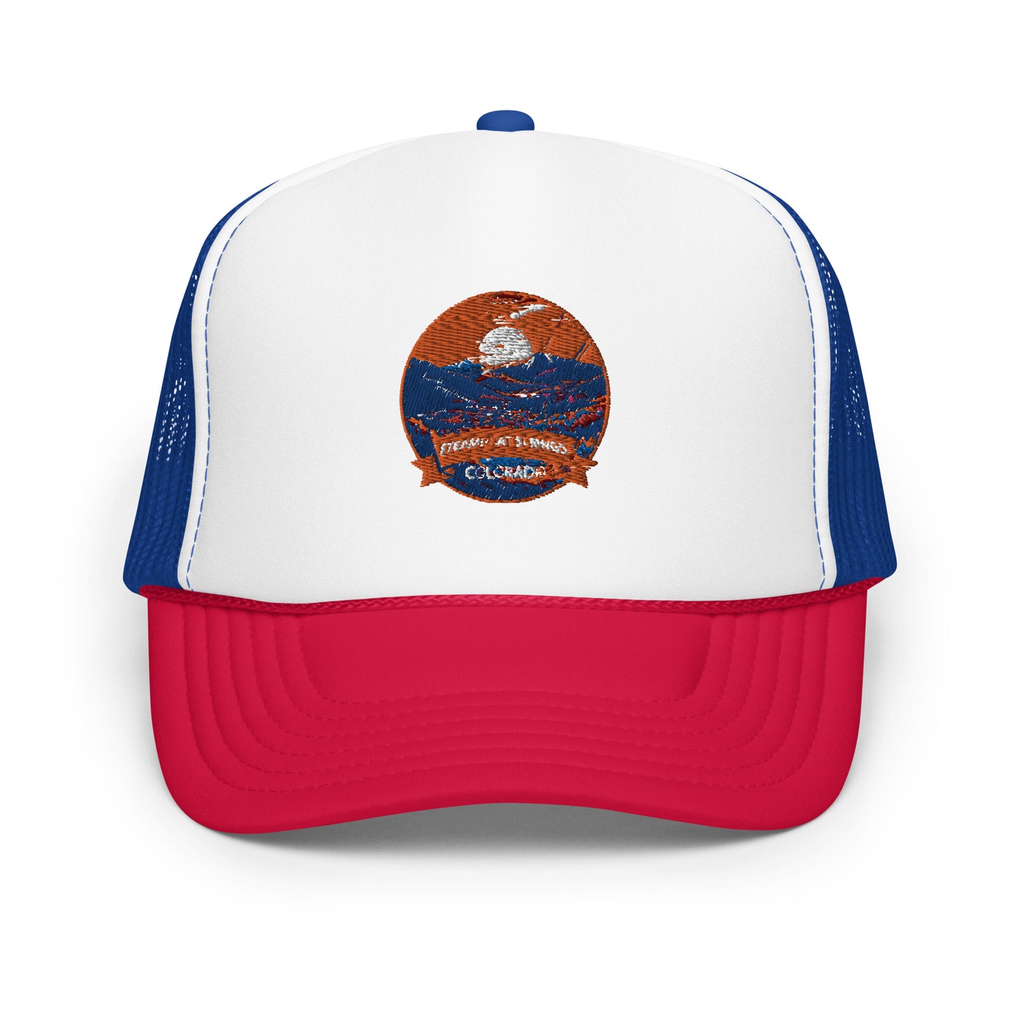 Steamboat Springs Colorado Souvenir Foam trucker hat