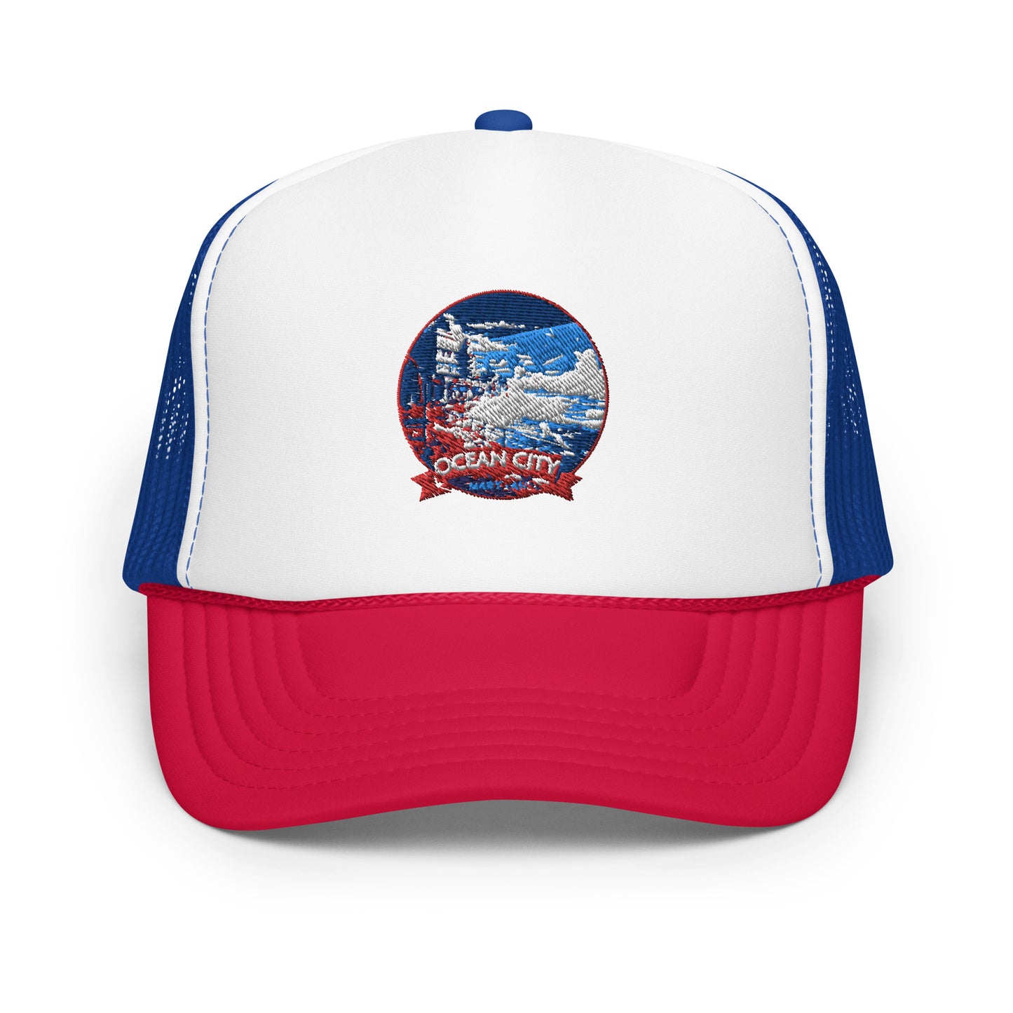 Ocean City Maryland Souvenir Foam trucker hat