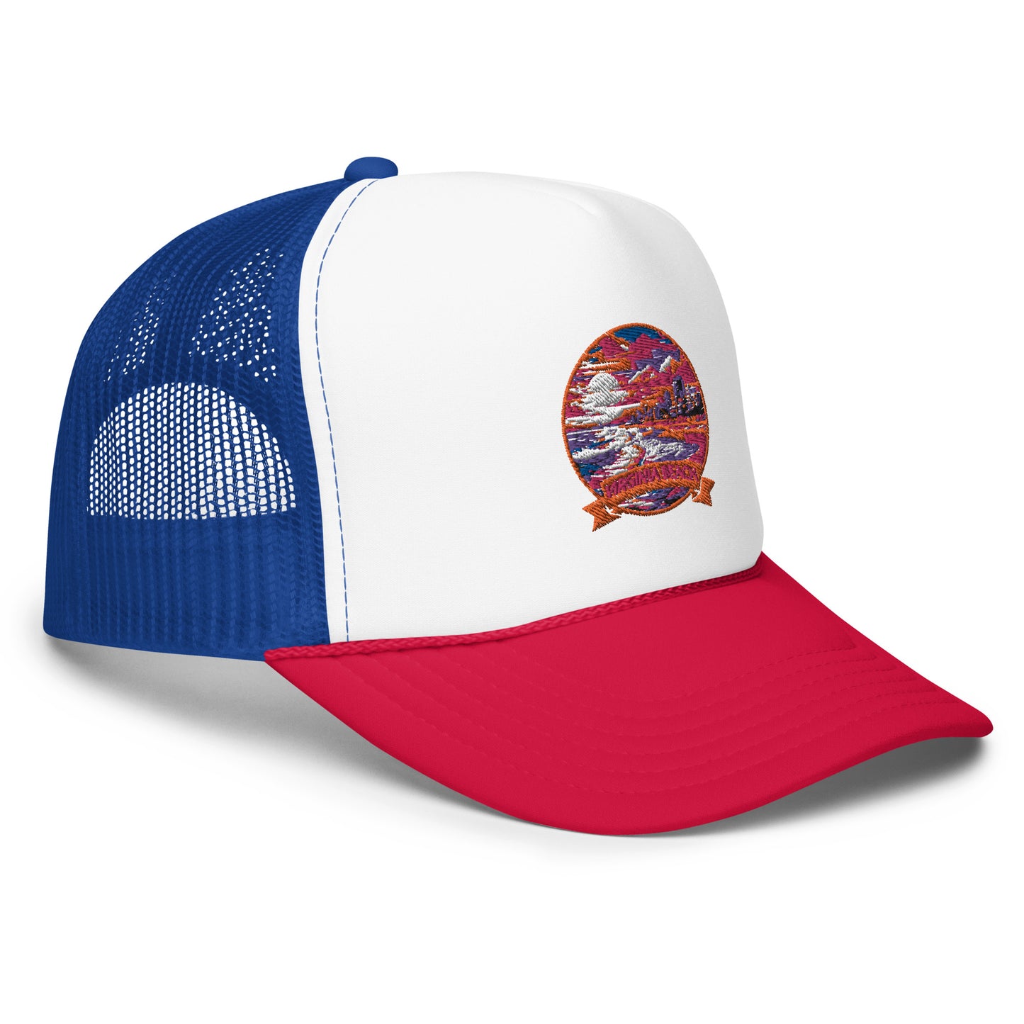 Virginia Beach Virginia Souvenir Foam trucker hat