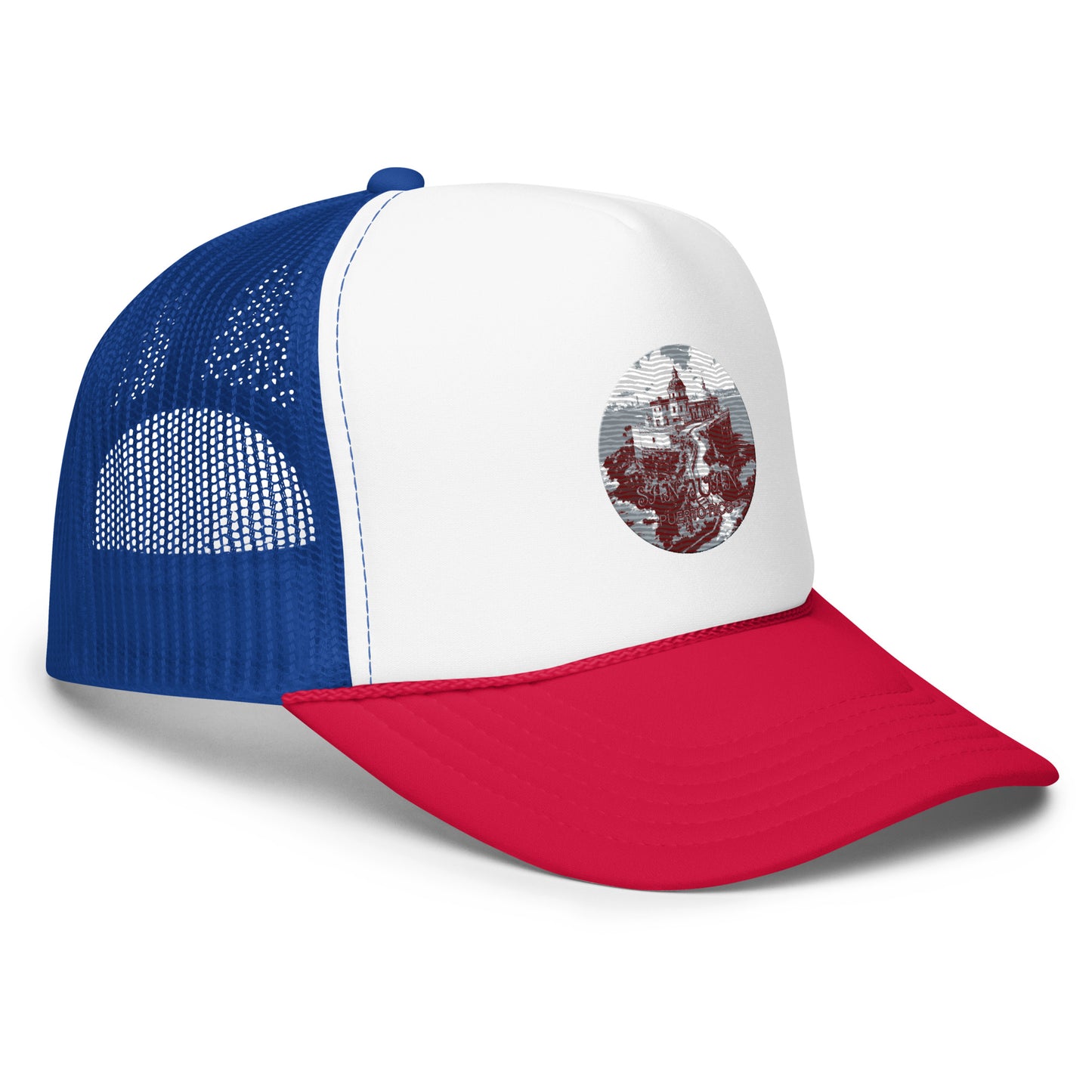 San Juan Puerto Rico Souvenir Foam trucker hat