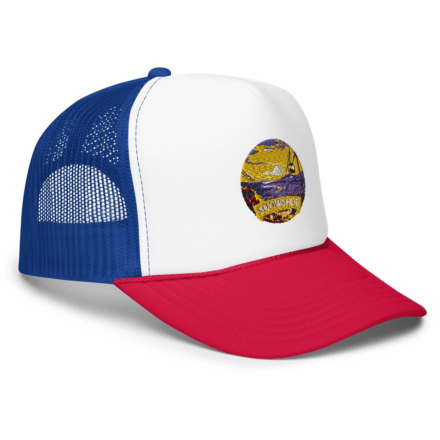 Snowshoe West Virginia Souvenir Foam trucker hat