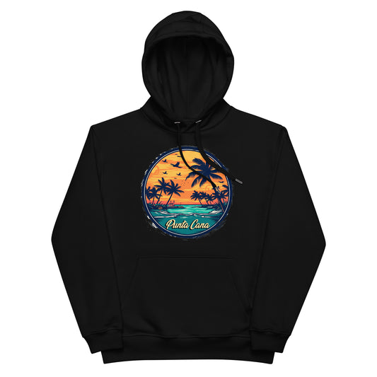 Punta Cana Dominican Republic Souvenir Premium eco hoodie