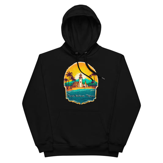 Puerto Vallarta Mexico Souvenir Premium eco hoodie