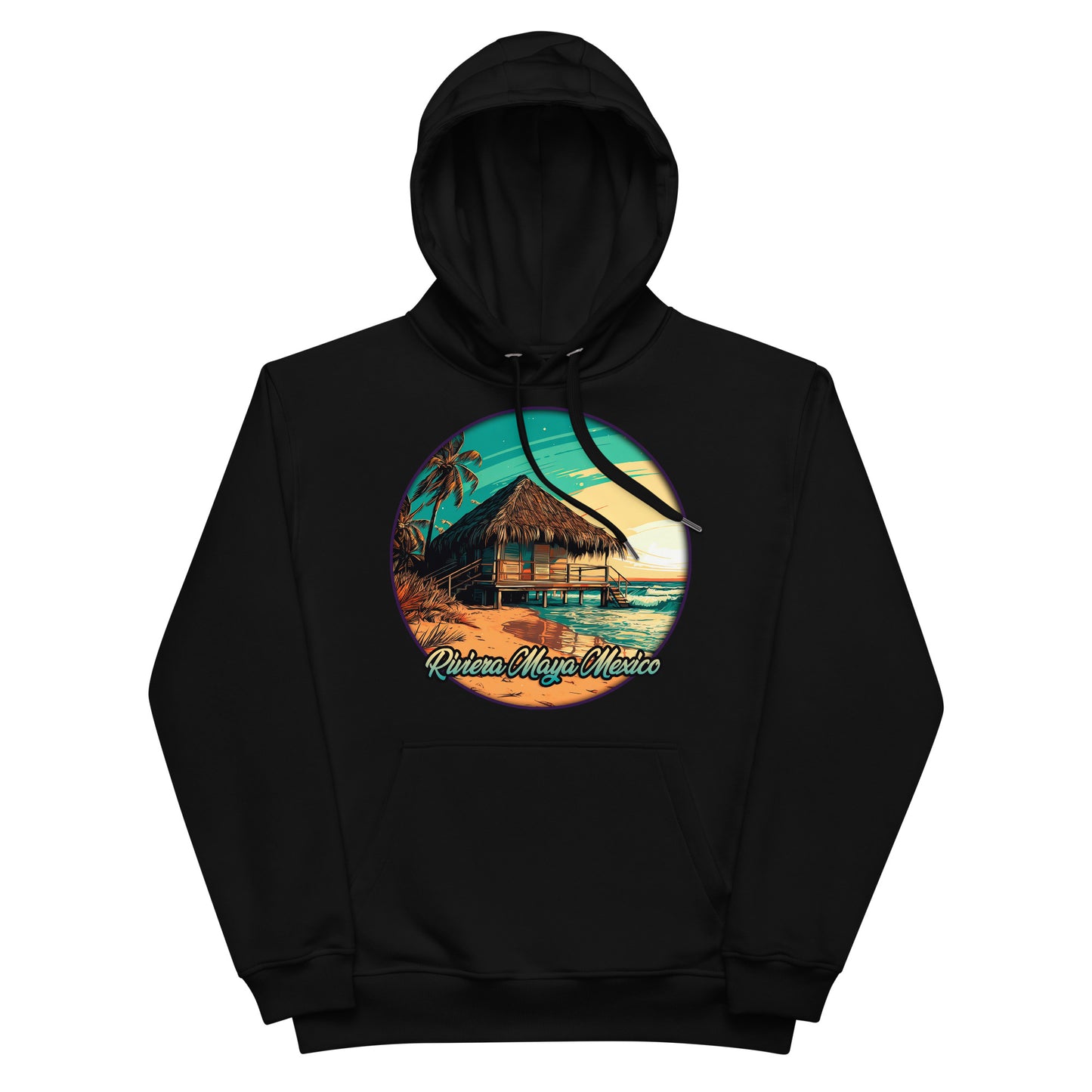 Riviera Maya Mexico Souvenir Premium eco hoodie