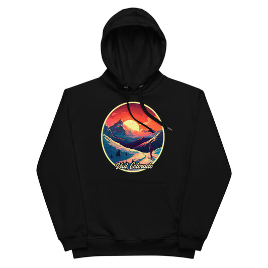 Vail Colorado Souvenir Premium eco hoodie