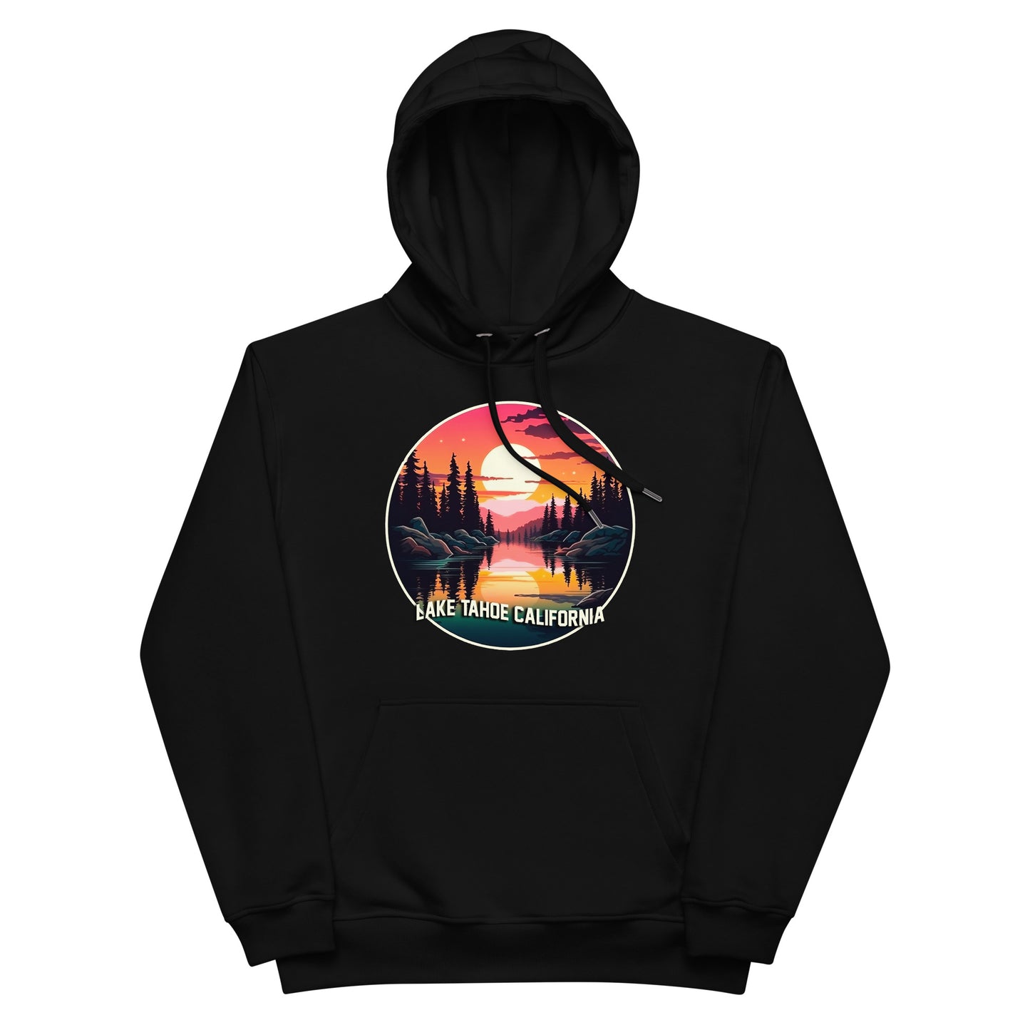 Lake Tahoe California Souvenir Premium eco hoodie