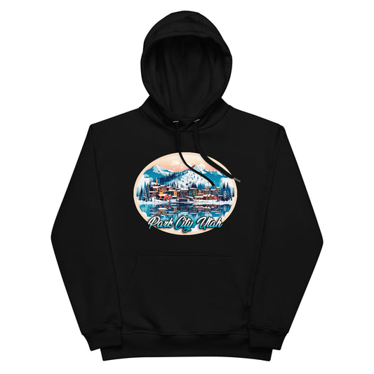 Park City Utah Souvenir Premium eco hoodie