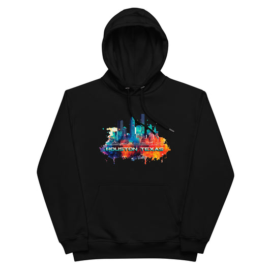 Houston Texas Souvenir Premium eco hoodie