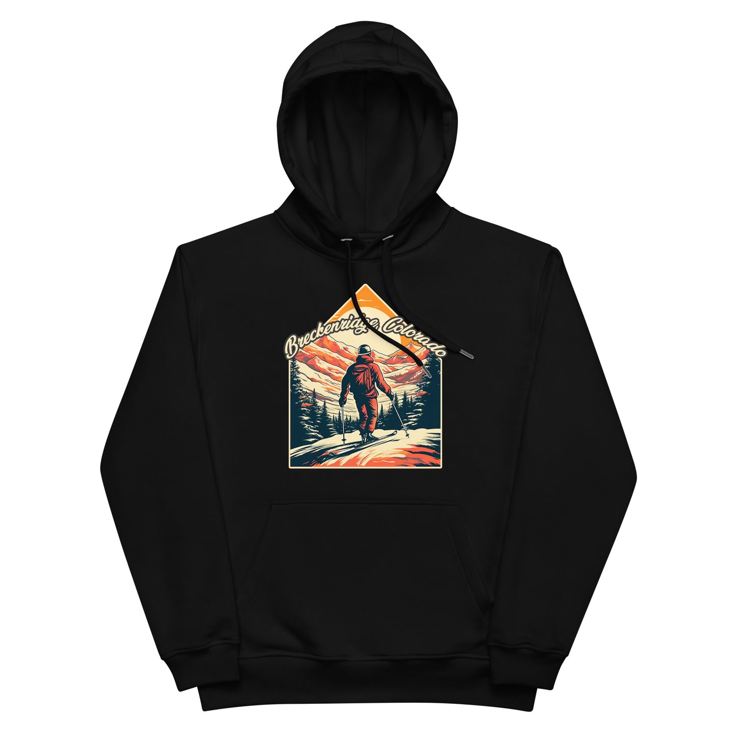 Breckenridge Colorado Souvenir Premium eco hoodie