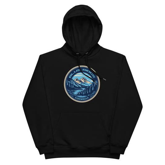 Blue Ridge Georgia Souvenir Premium eco hoodie