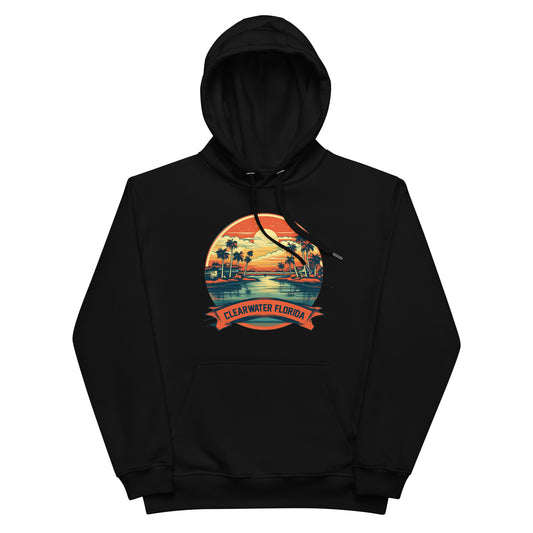 Clearwater Florida Souvenir Premium eco hoodie