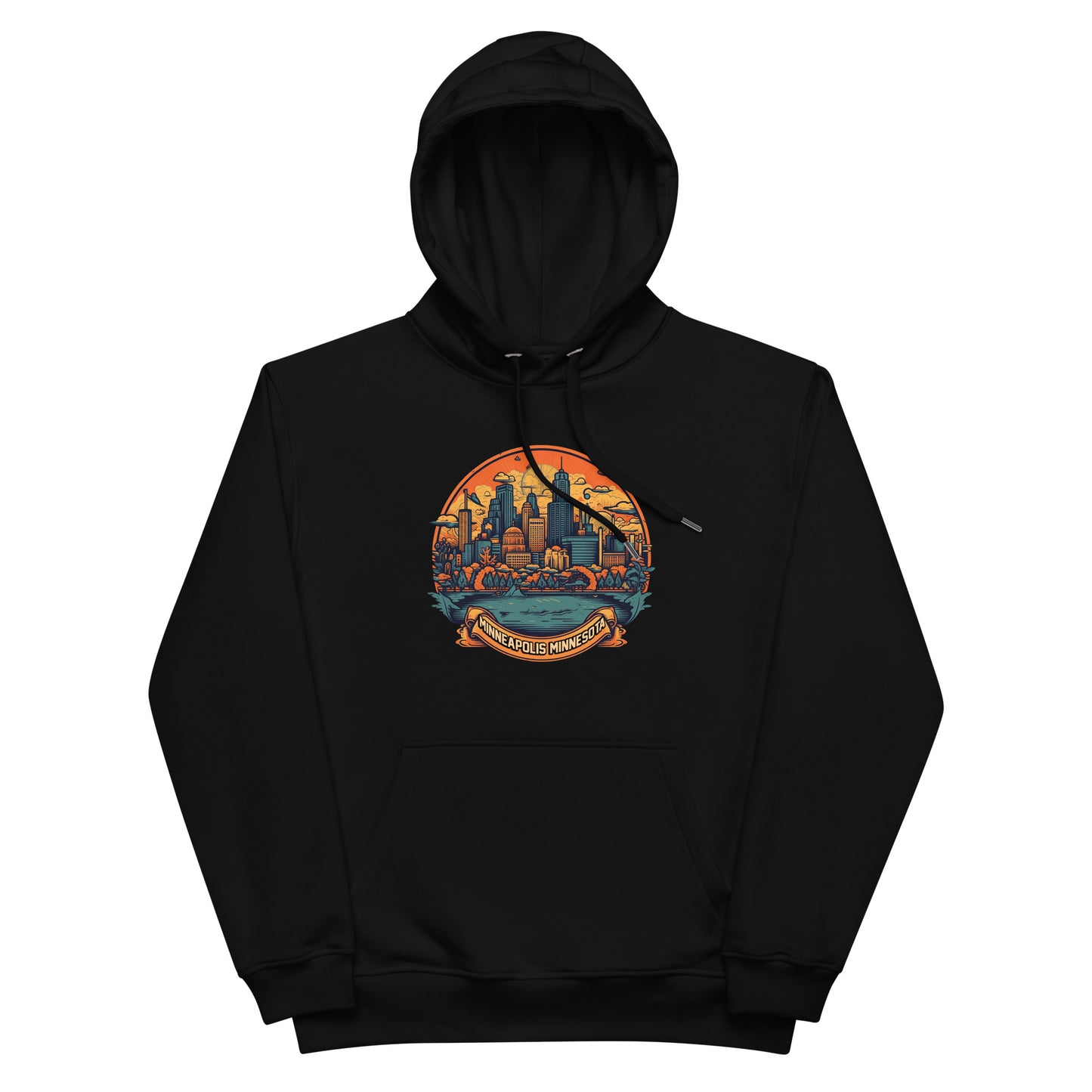 Minneapolis Minnesota Souvenir Premium eco hoodie