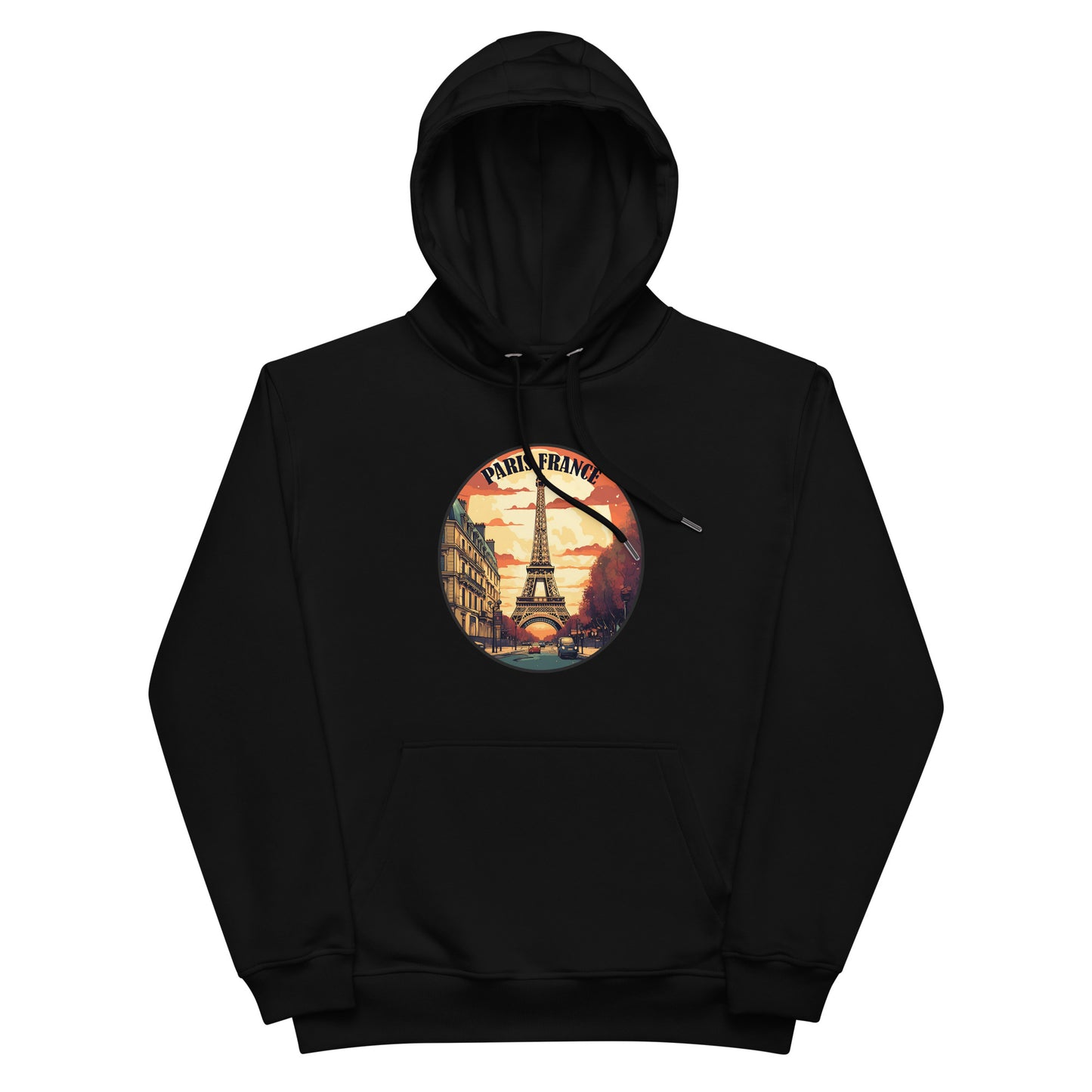 Paris France Souvenir Premium eco hoodie