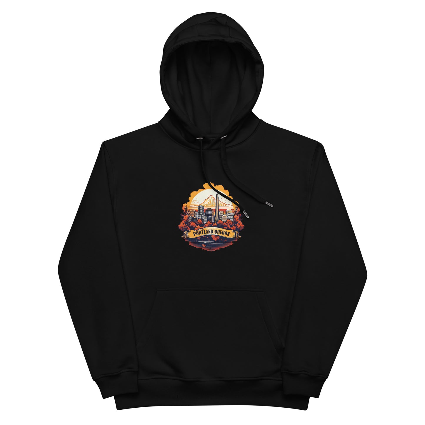 Portland Oregon Souvenir Premium eco hoodie