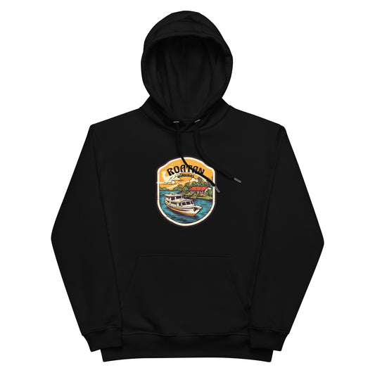 Roatan Honduras Souvenir Premium eco hoodie